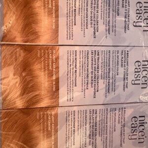 3 new boxes of Nice'n Easy Light Ash Blonde Hair Color